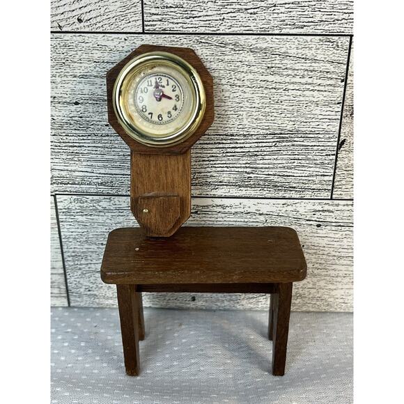 Vintage Wood Miniature Doll House Furniture- Some New - Picture 6 of 12